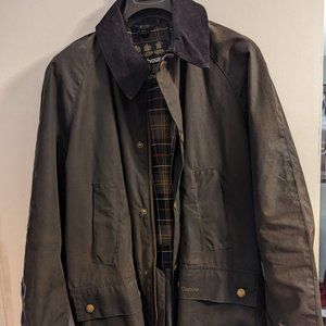 Barbour Ashby Waxed Jacket Olive XL